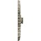 Ekena Millwork Lariah Ceiling Medallion (Canopies up to 1 3/8"), 24 3/4"OD 1 3/8"ID x 3 1/4"P, Castle Stone Crackle CM24LACSC - alternate 2